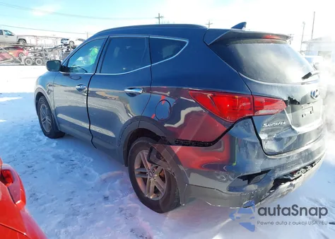 2018 Hyundai Santa Fe Sport 2.4L из США, поврежденный, VIN 5NMZU3LB9JH077123